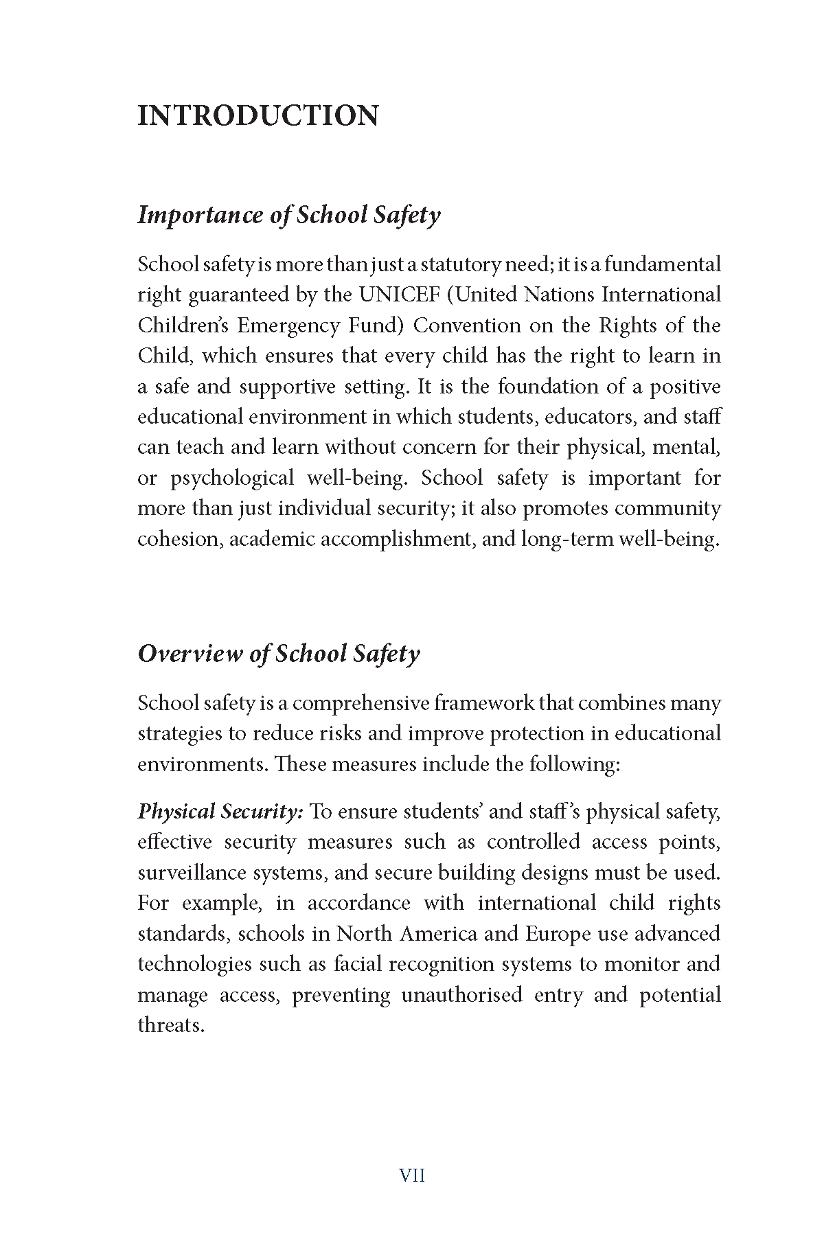 School Safety Blueprint